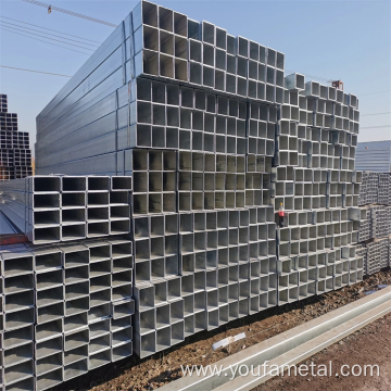 Large Diameter Welded Galvanized Steel Square Tube Pipe